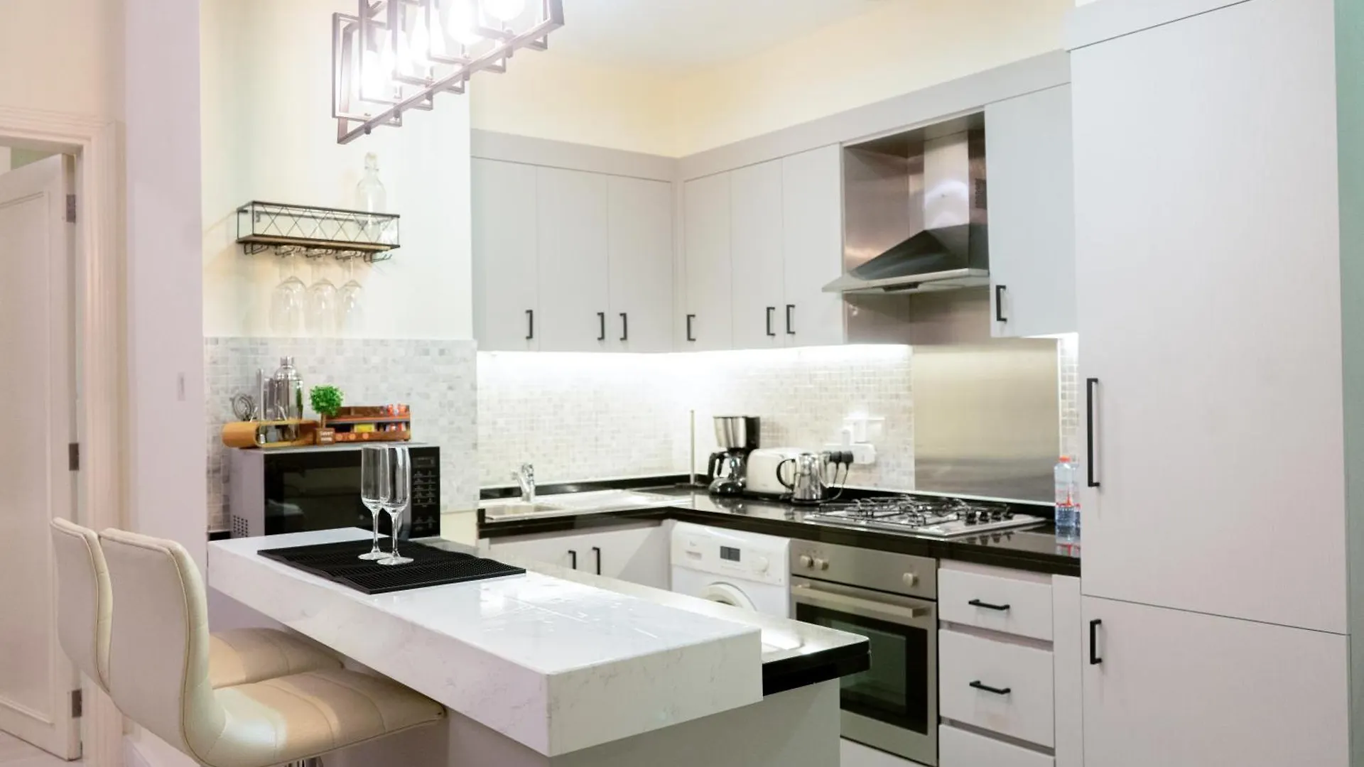 Elegant Apartment With Burj Khalifa View, Downtown دبي 0*,