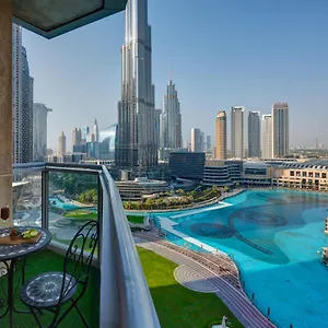 Durrani Homes - Luxe Living With Burj Khalifa And Fountain View - Third Without Partition شقة