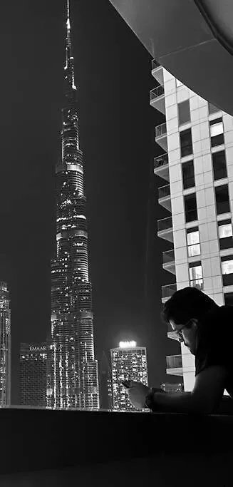 Elegant Apartment With Burj Khalifa View, Downtown Дубай ОАЭ